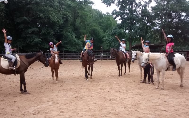 Ellenwood Equestrian Center pony parties for kids in Clayton County GA