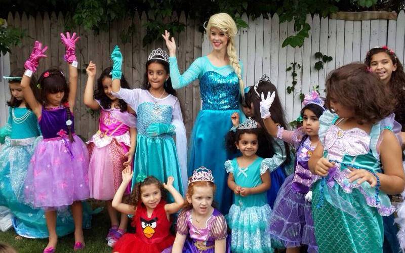 Fairytale Memories costume character entertainers in Fairfield County CT