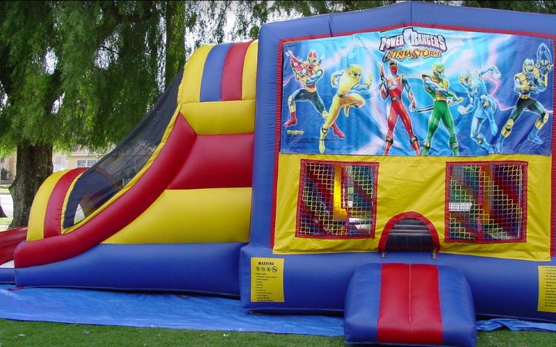 Spring Party Rentals inflatable moon bounce rentals in Harris County Texas